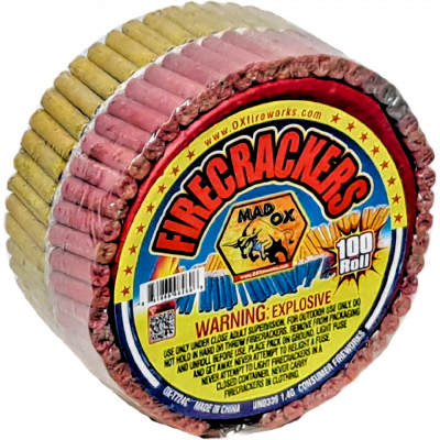 Color Paper Firecracker 100 Roll
