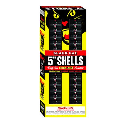 Black Cat 5" Shells 24pk