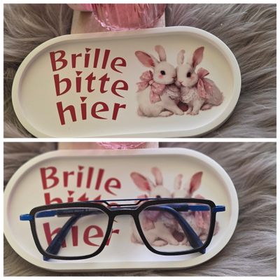Keramik Brillenablage