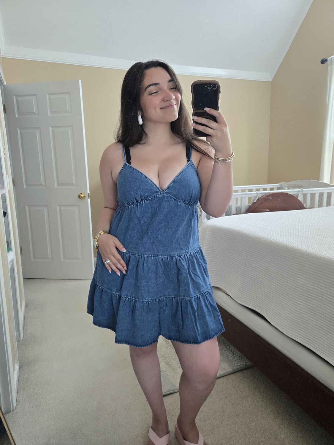 Harbor Blue Mini Dress
