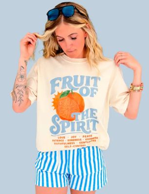 "Fruit of the Spirit" Tee (LIMITED TIME PRE-ORDER (EXPECT LATE AUG. - EARLY SEP.)