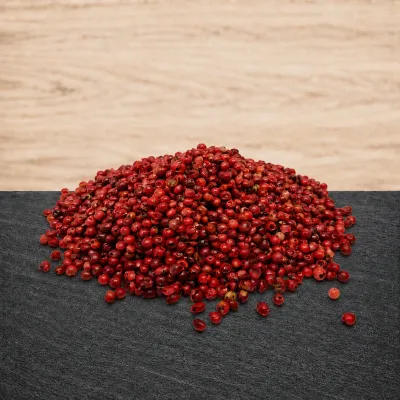 Pfefferkörner rot (rosa Beeren / Shinus) 30 g Pfefferkörner rot (rosa Beeren / Shinus) 30 g