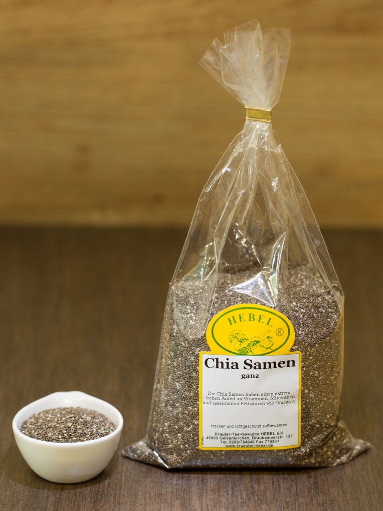 Chia Samen ganz 500 g
