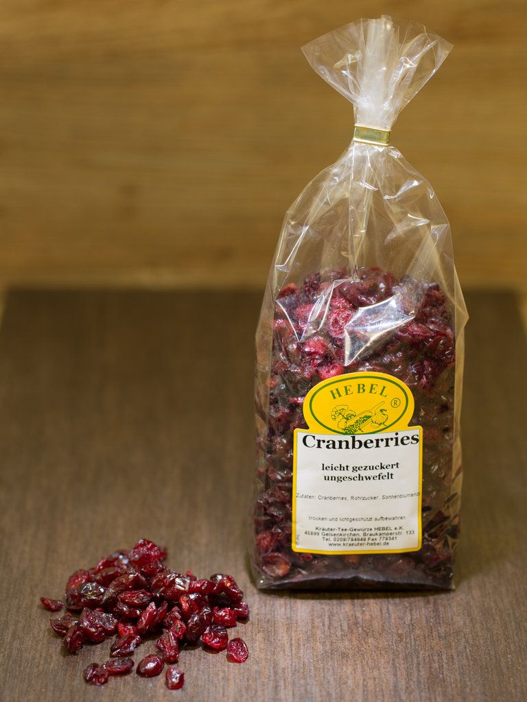 Cranberries getrocknet 200 g