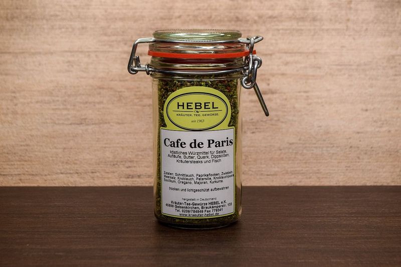 Café de Paris 70 g Gewürzzubereitung im Bügelglas
