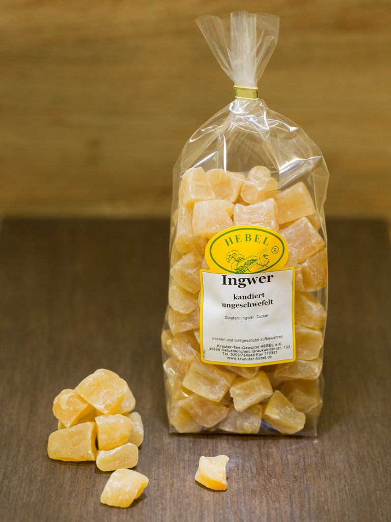 Ingwer kandiert 1 kg