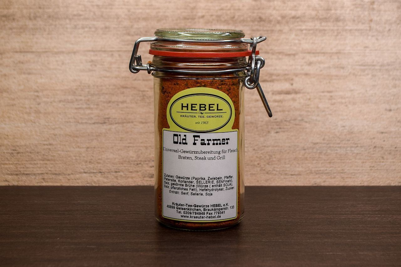 Old Farmer Gewürzzubereitung 170 g im Bügelglas Old Farmer Gewürzzubereitung 170 g im Bügelglas