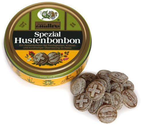 Müllers Spezial Hustenbonbon Dose 100 g