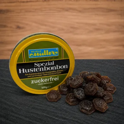 Müllers Spezial Hustenbonbon (zuckerfrei) Dose 100 g Müllers Spezial Hustenbonbon (zuckerfrei) Dose 100 g