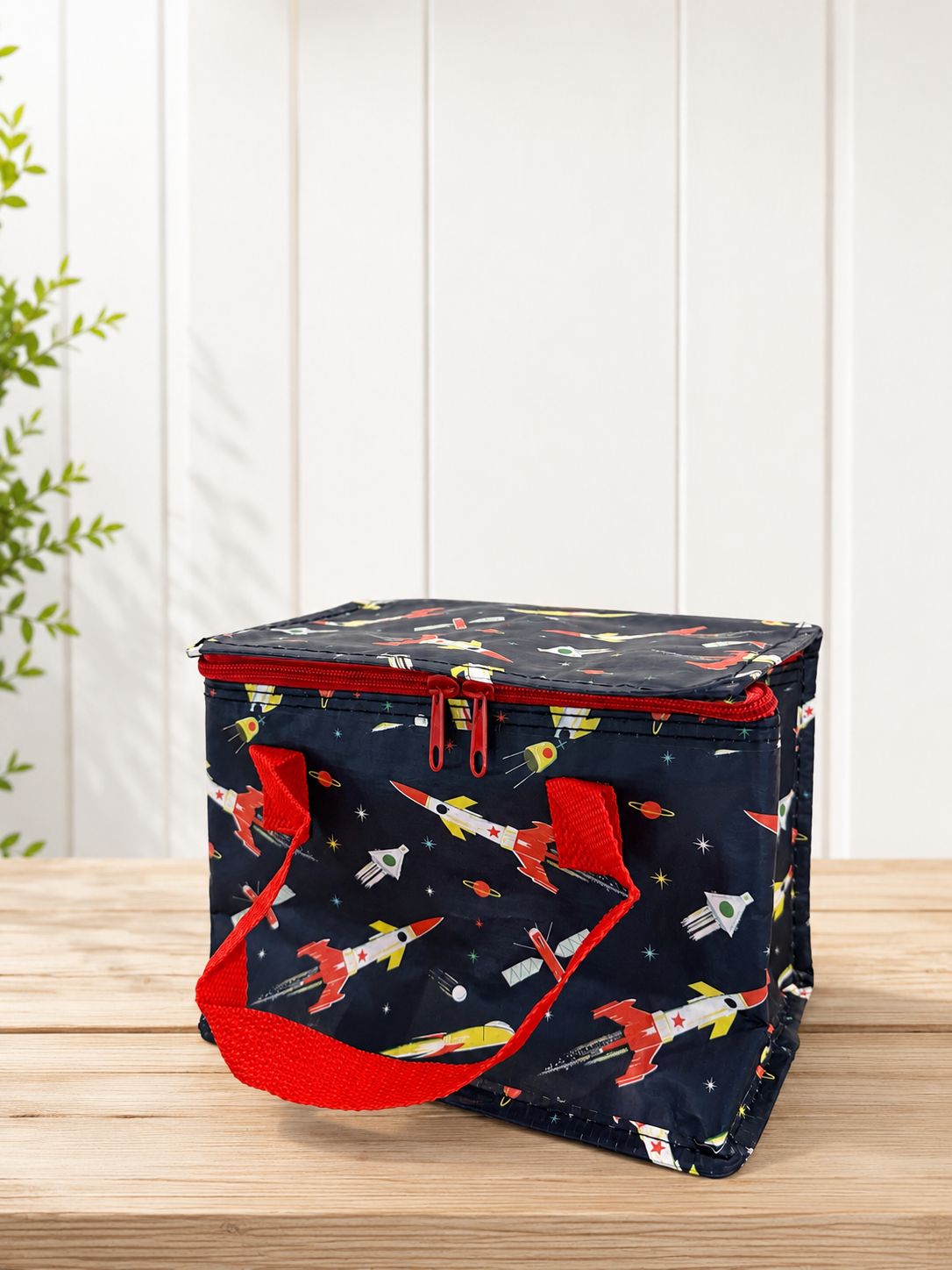 Rex London Insulated lunch bag - Space Age Rocket Rex London Insulated lunch bag - Space Age Rocket