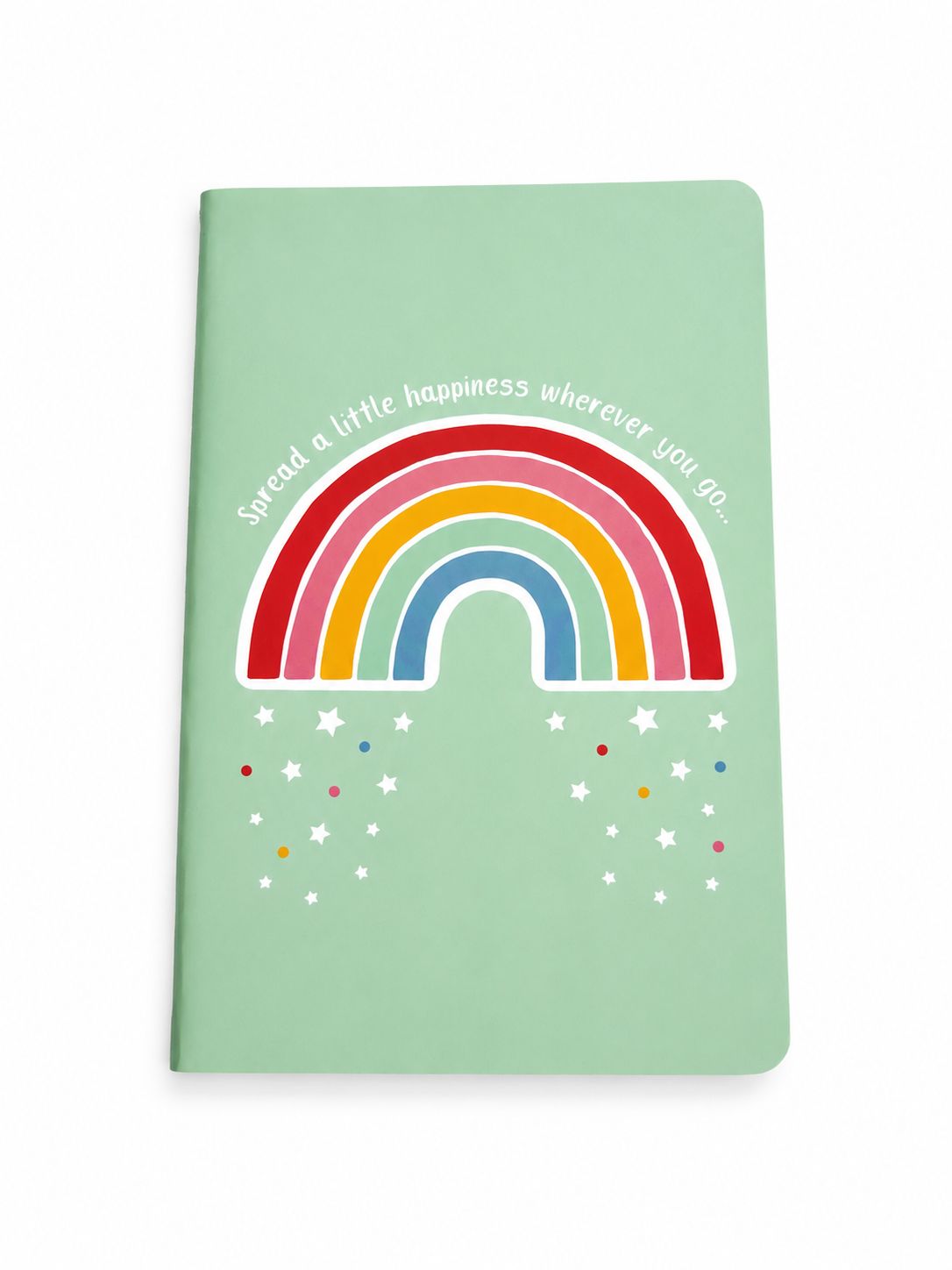 Sass & Belle A5 Notebook - Spread A Little Happiness Rainbow Sass & Belle A5 Notebook - Spread A Little Happiness Rainbow