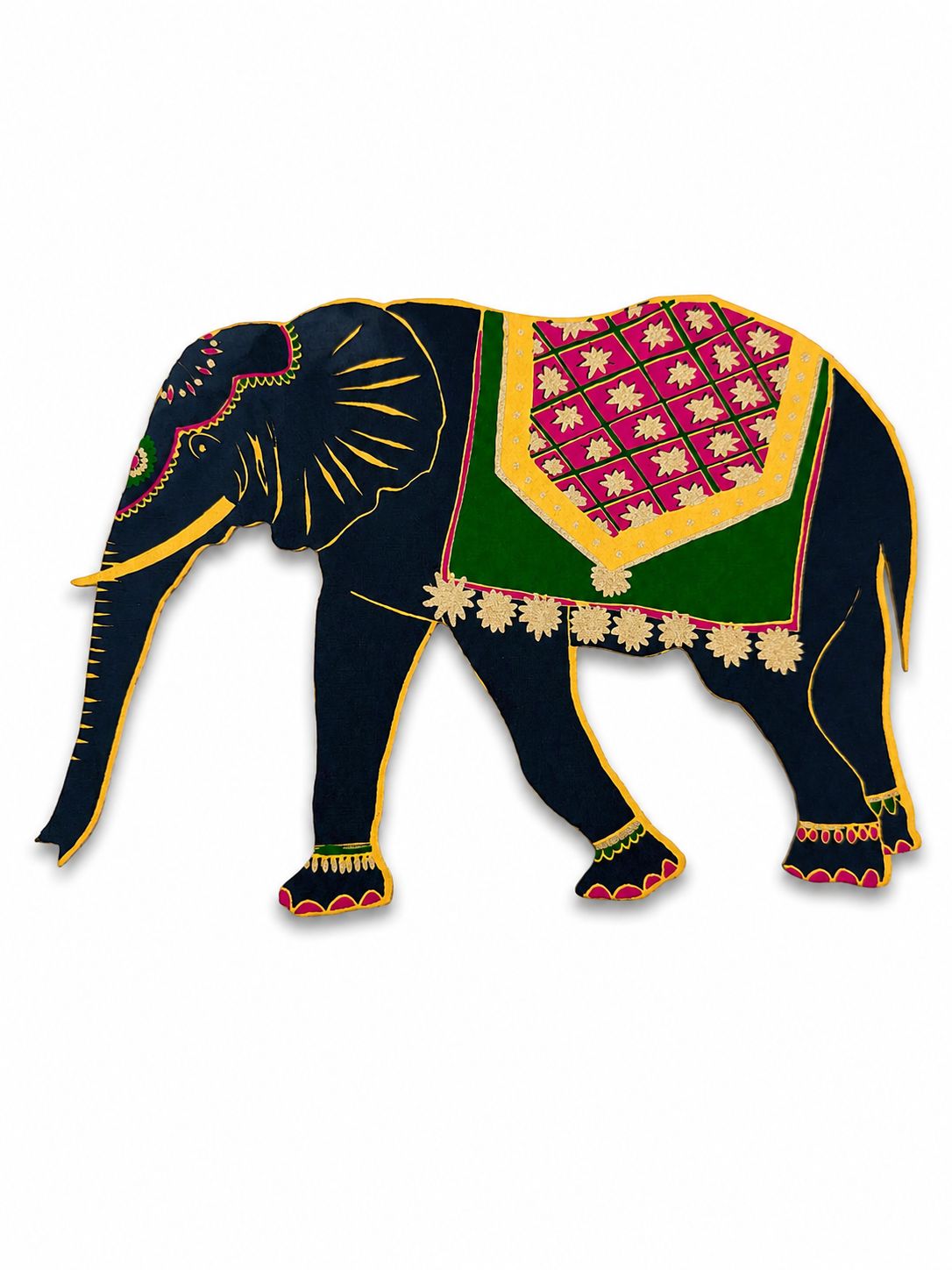 East End Press Handprinted Elephant Greetings Card East End Press Handprinted Elephant Greetings Card