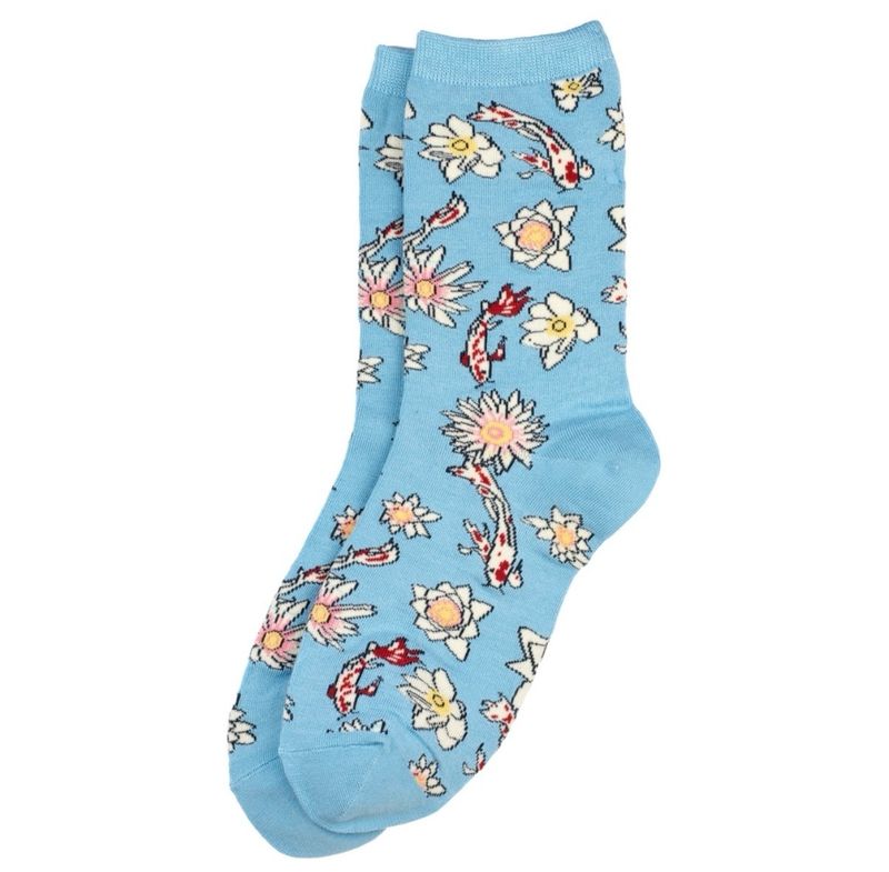 Joe Cool Koi Carp Blue Socks S-M