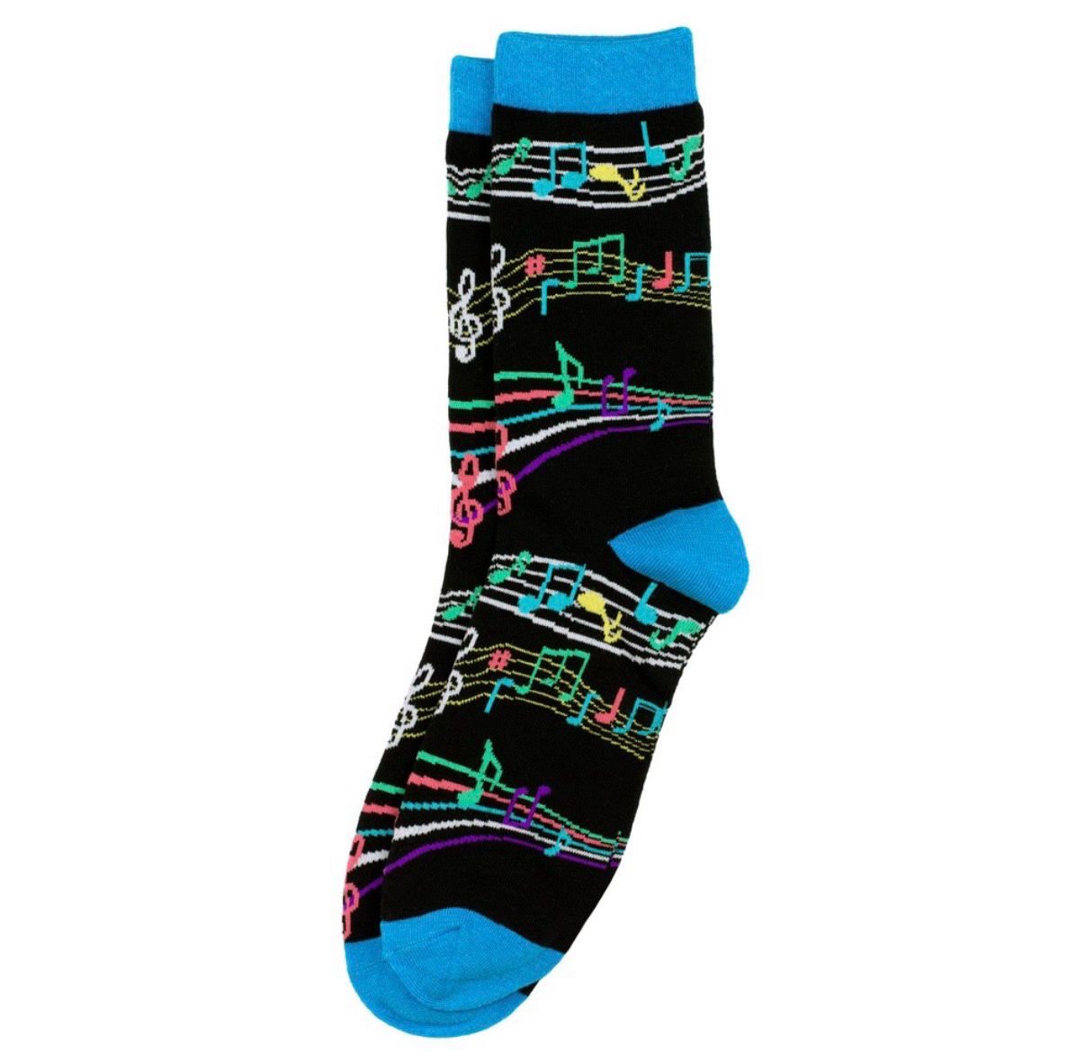 Joe Cool Music Notes Multicoloured Socks M-L Joe Cool Music Notes Multicoloured Socks M-L