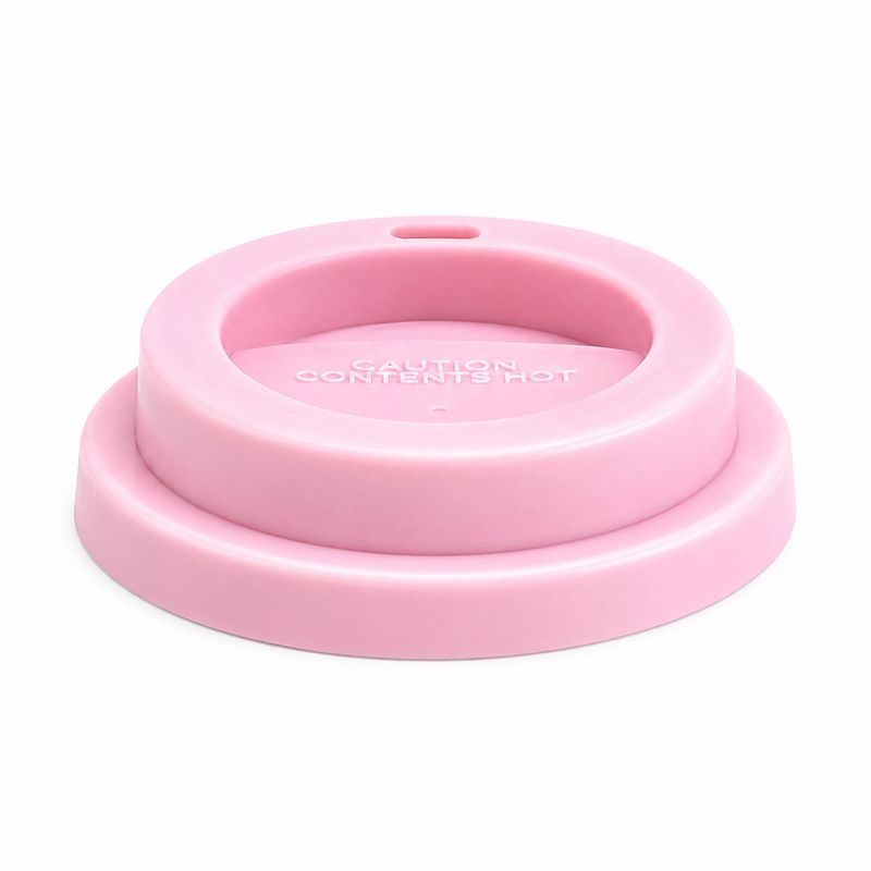 Rice DK Silcone Lid for Medium & Tall Cups - Pink