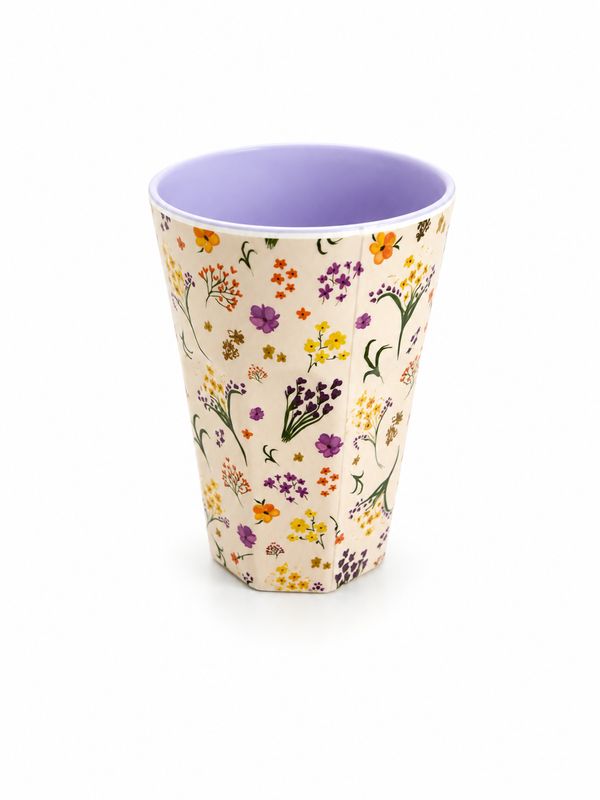 Rice DK Tall Cup - Wild Flower Print