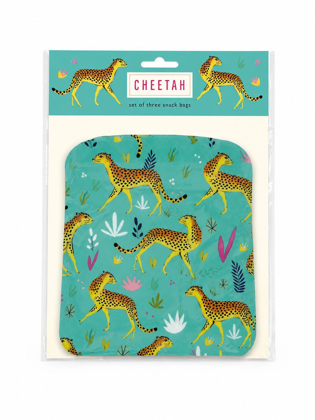 Rex London Reusable Snack Bags (set of 3) - Cheetah Rex London Reusable Snack Bags (set of 3) - Cheetah