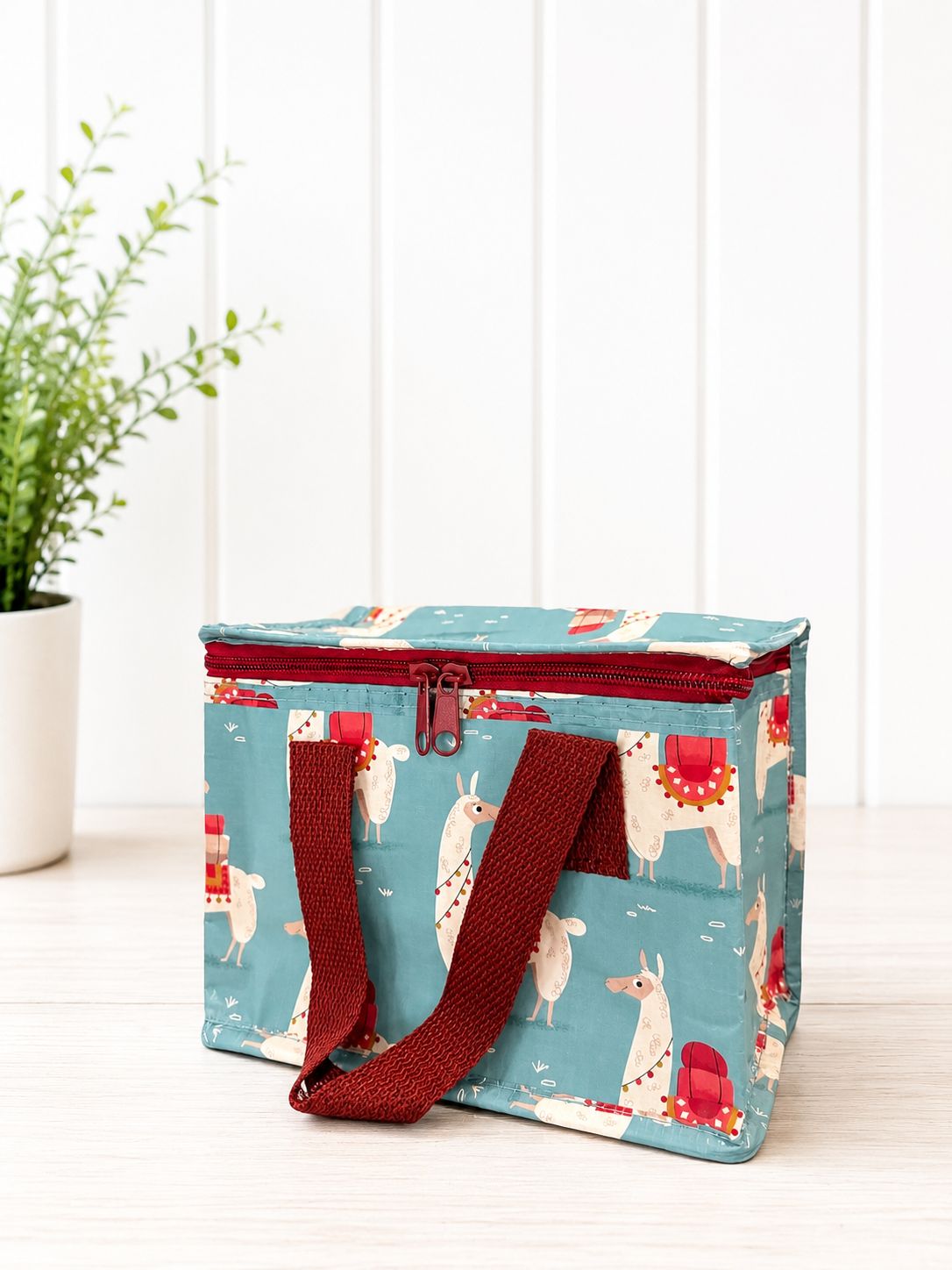 Rex London Insulated lunch bag - Llama