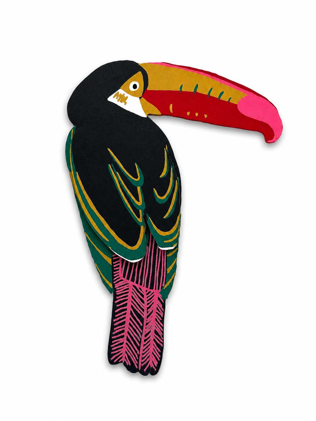 East End Press Handprinted Toucan Greetings Card East End Press Handprinted Toucan Greetings Card