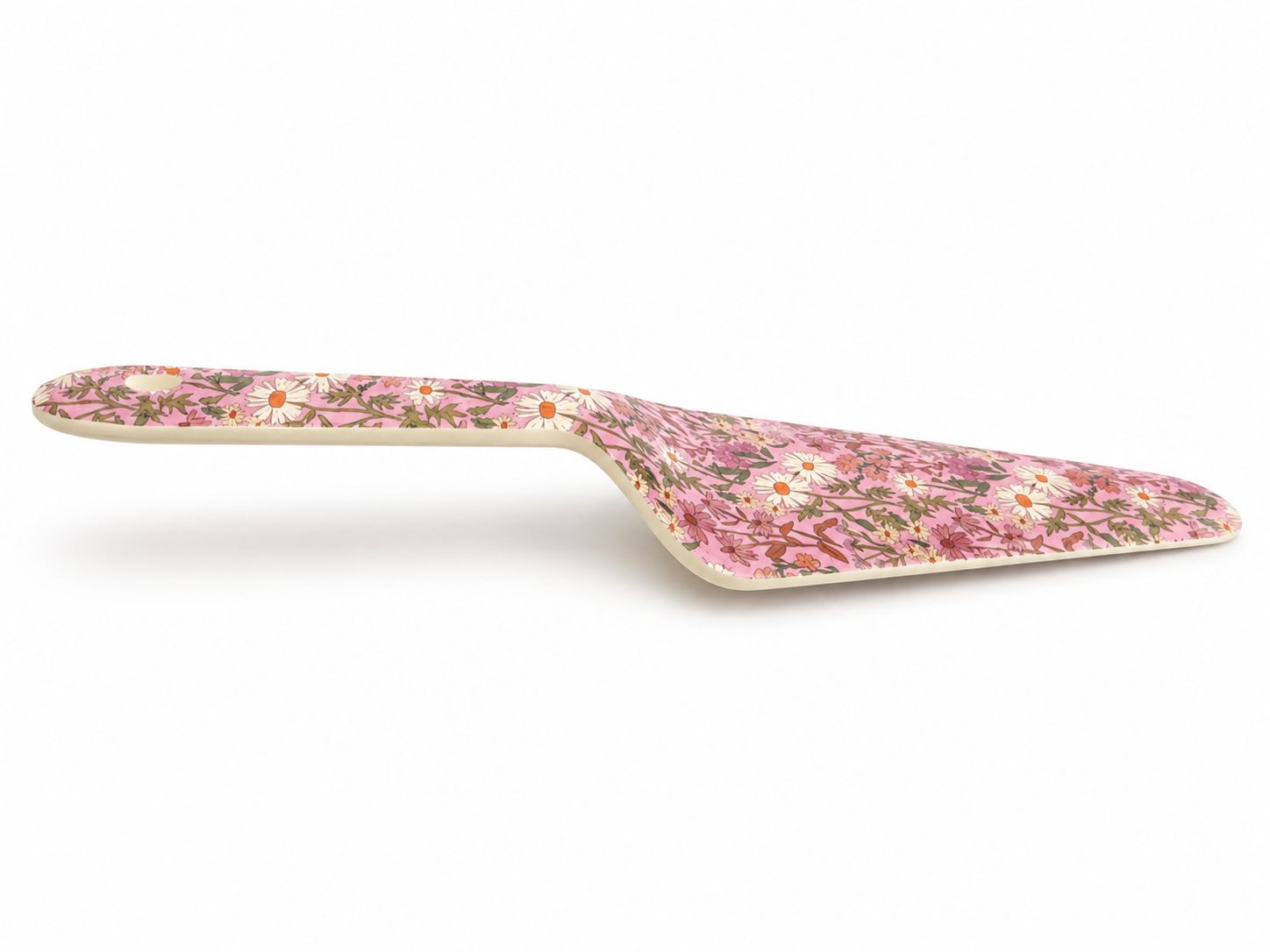 Rice DK Cake Server - Flower Me Happy Pink Print Rice DK Cake Server - Flower Me Happy Pink Print