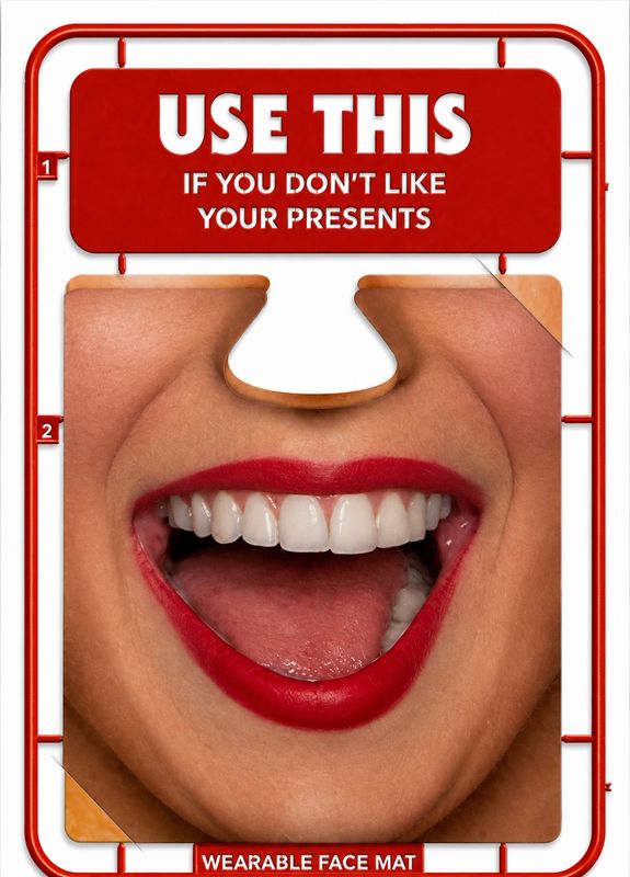 Use This Wearable Face Mat Card