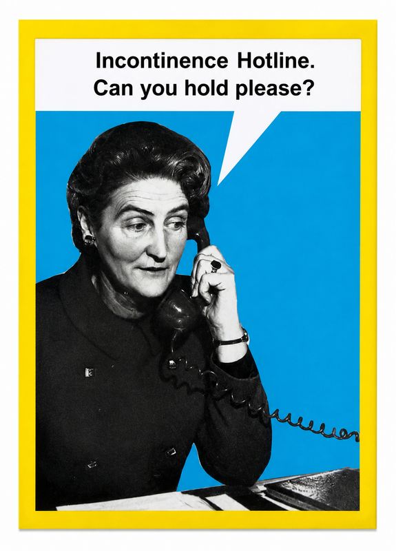 Incontinence Hotline Card