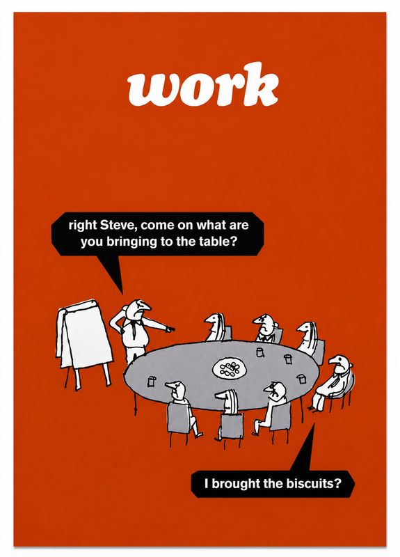 Work Biscuits Card