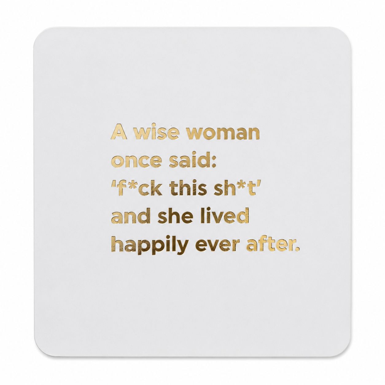 A Wise Woman Card A Wise Woman Card