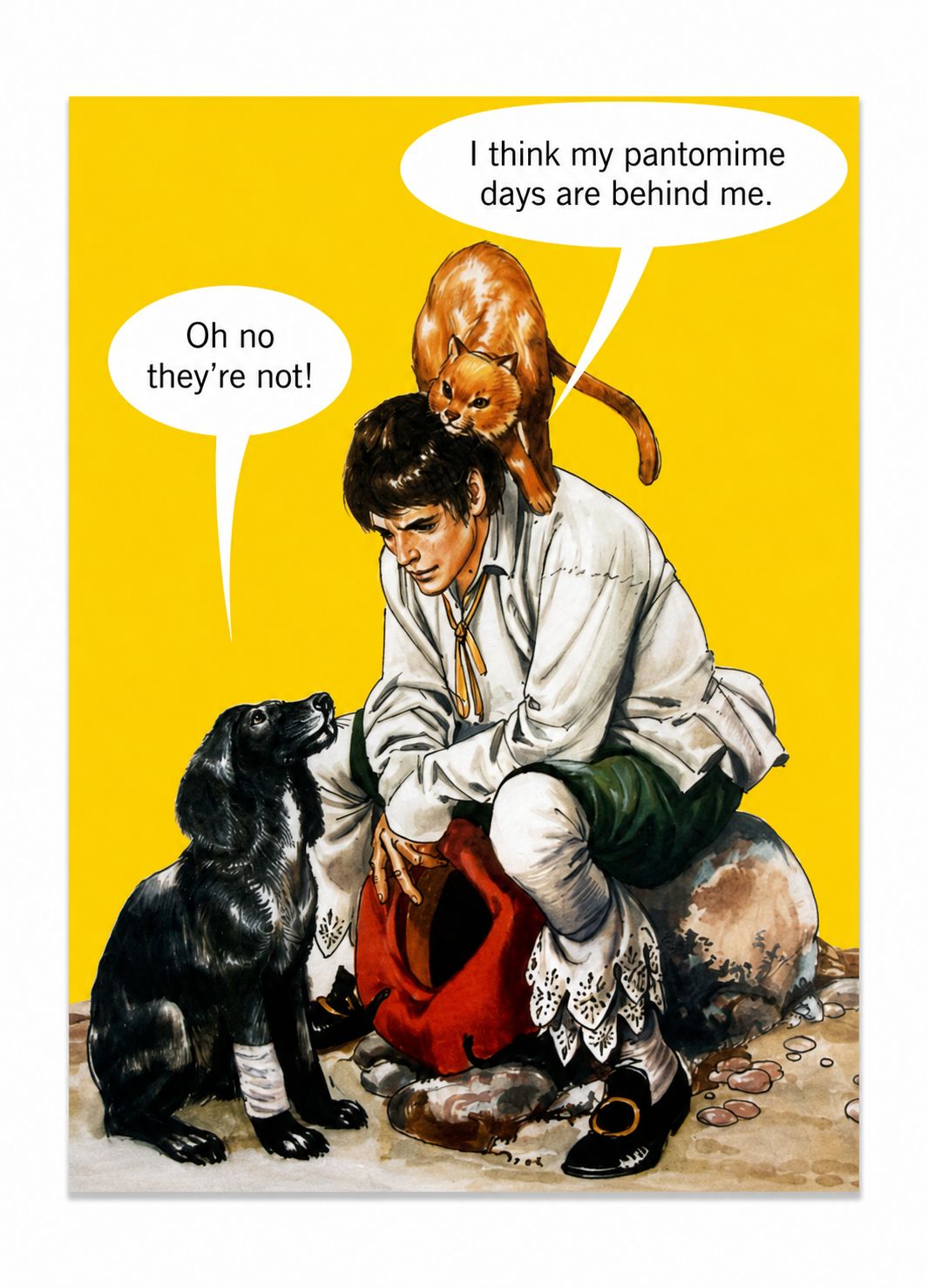 Pantomime Days Card Pantomime Days Card
