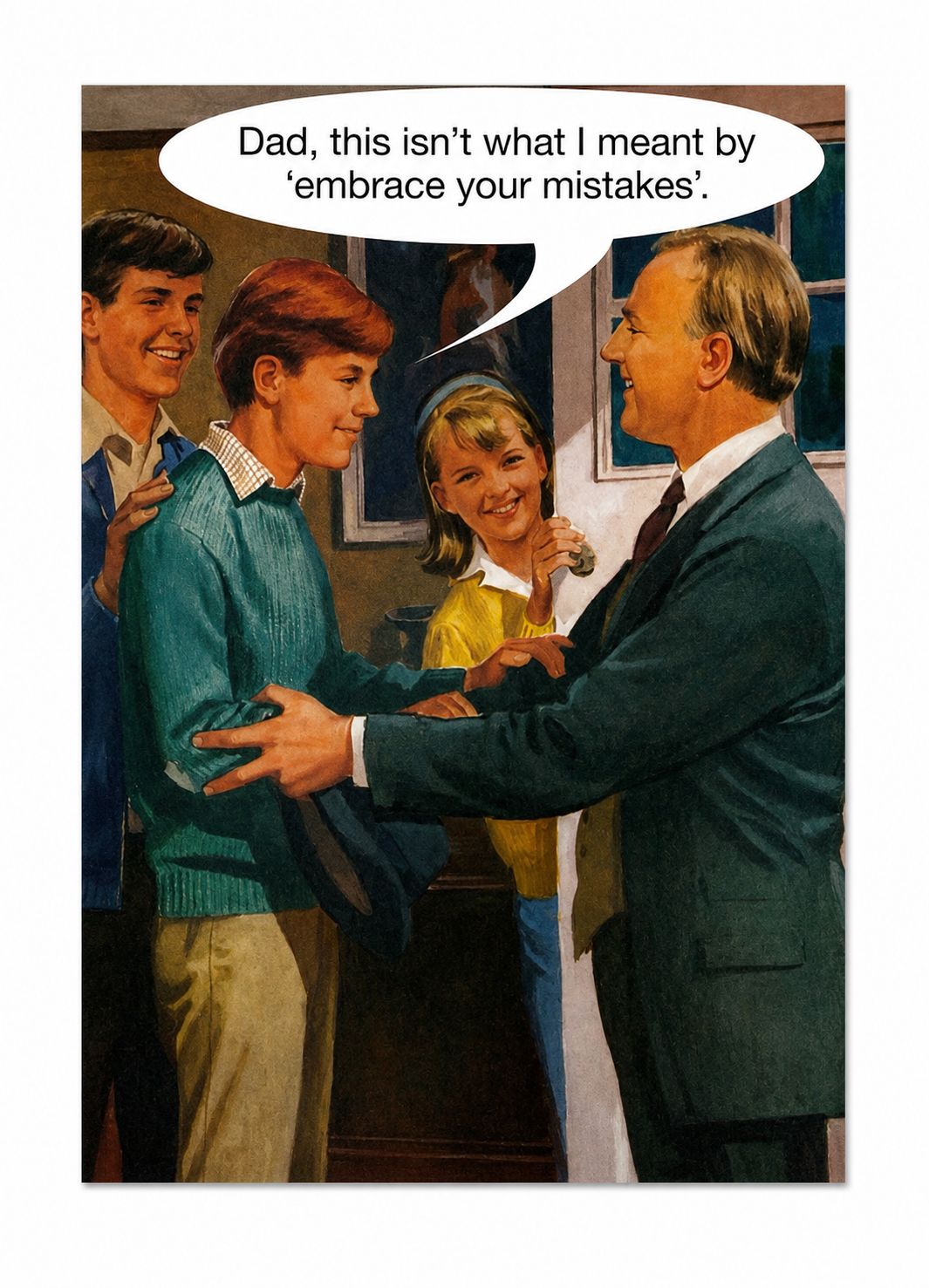 Embrace Your Mistakes Card Embrace Your Mistakes Card