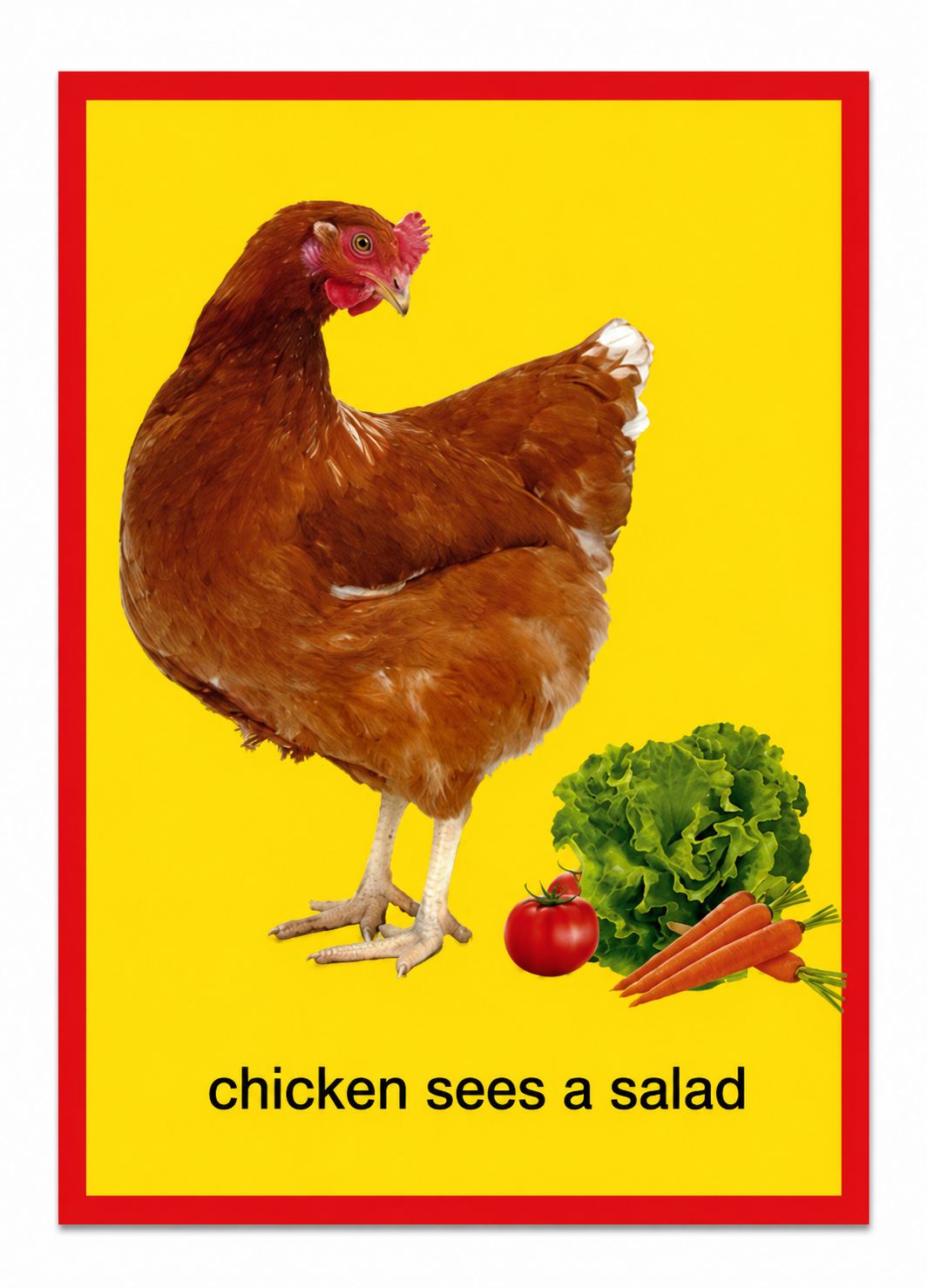 Chicken Card Chicken Card