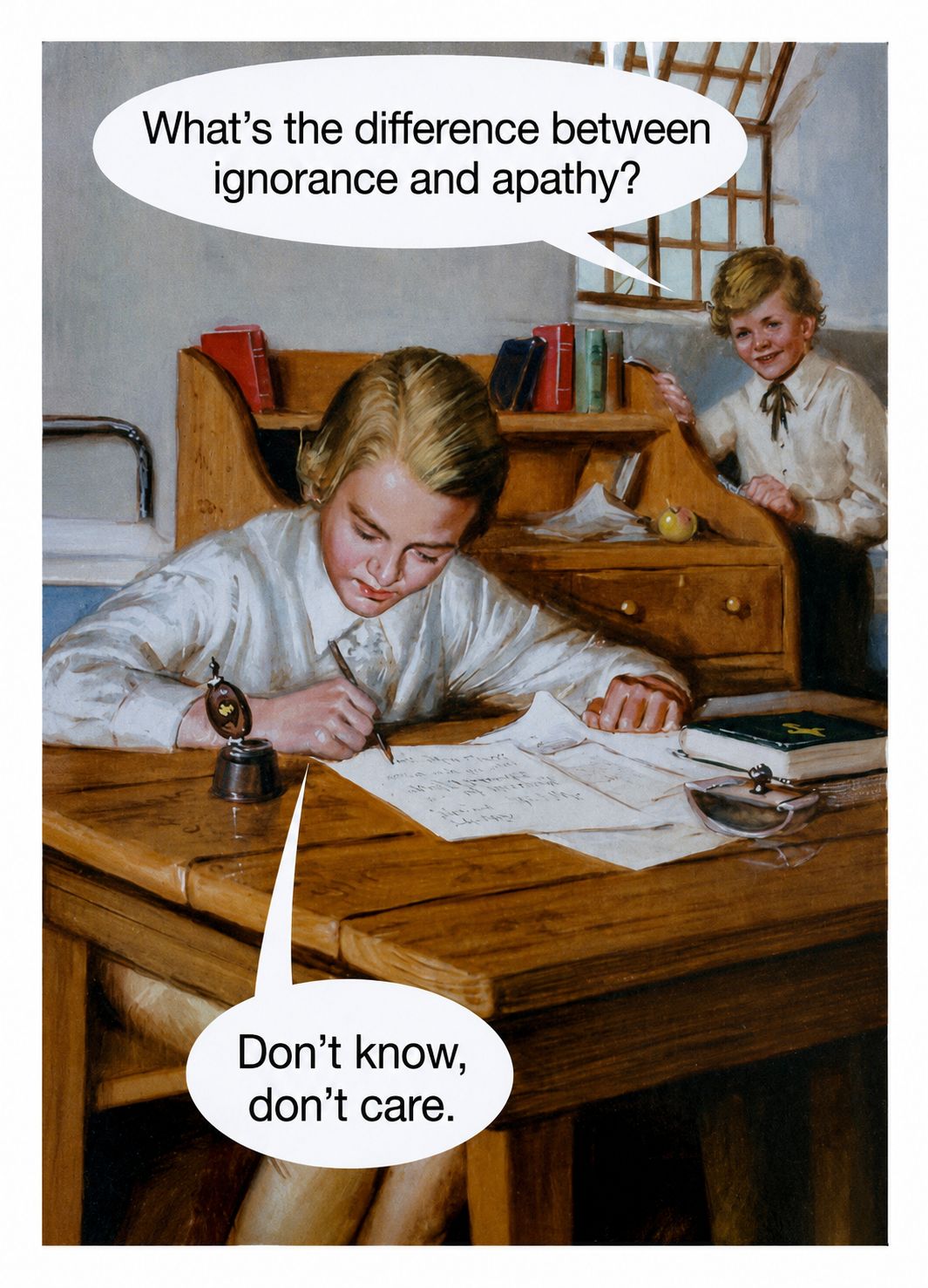 Ignorance And Apathy Card