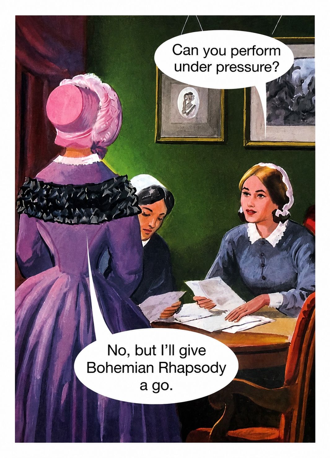 Bohemian Rhapsody Card Bohemian Rhapsody Card