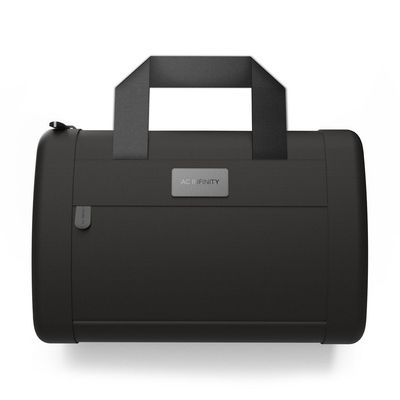 Smell Proof Handbag, Black, with 900D Nylon Fabric and Carbon Filter Lining