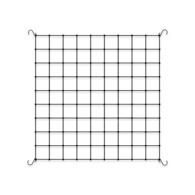 Grow Tent Trellis Netting, Flexible Elastic Cords, 3x3