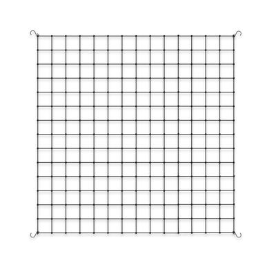 Grow Tent Trellis Netting, Flexible Elastic Cords, 5x5