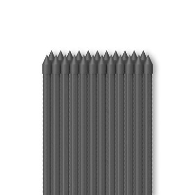 Garden Plant Stakes, 2 Feet Long, 25-Pack