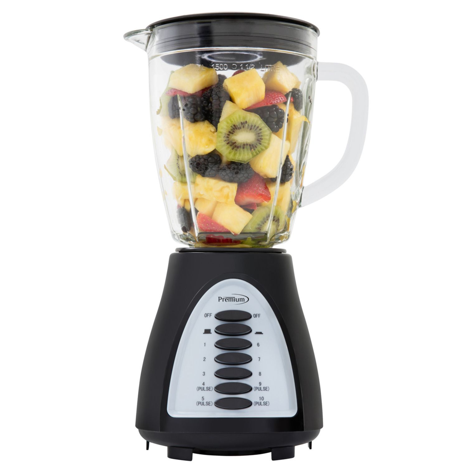 Premium Blender 10 Speed + Pulse Glass Jar (2/cs)
