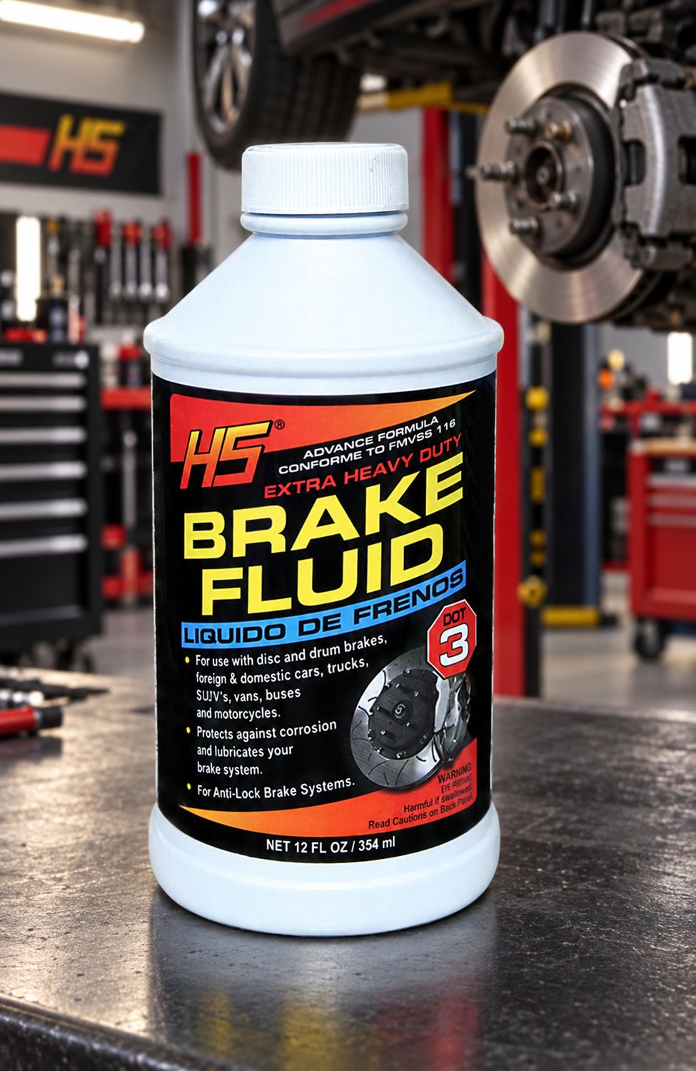 Extra Heavy Duty Brake Fluid (24/cs)