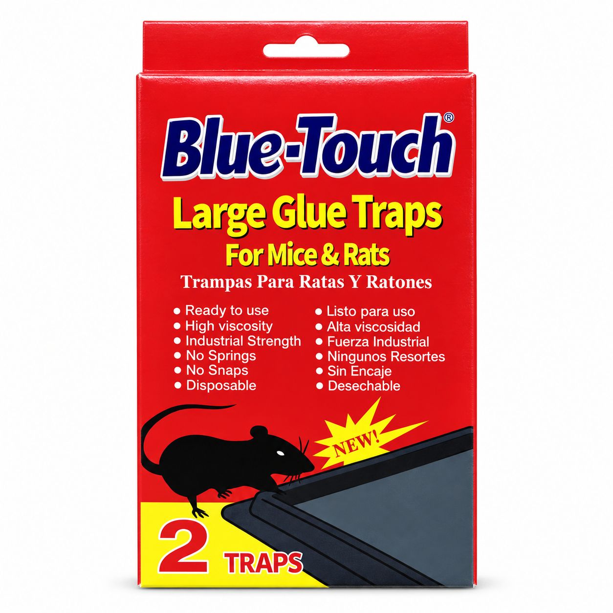 Large Glue Traps for Mice and Rats Red (48/cs)
