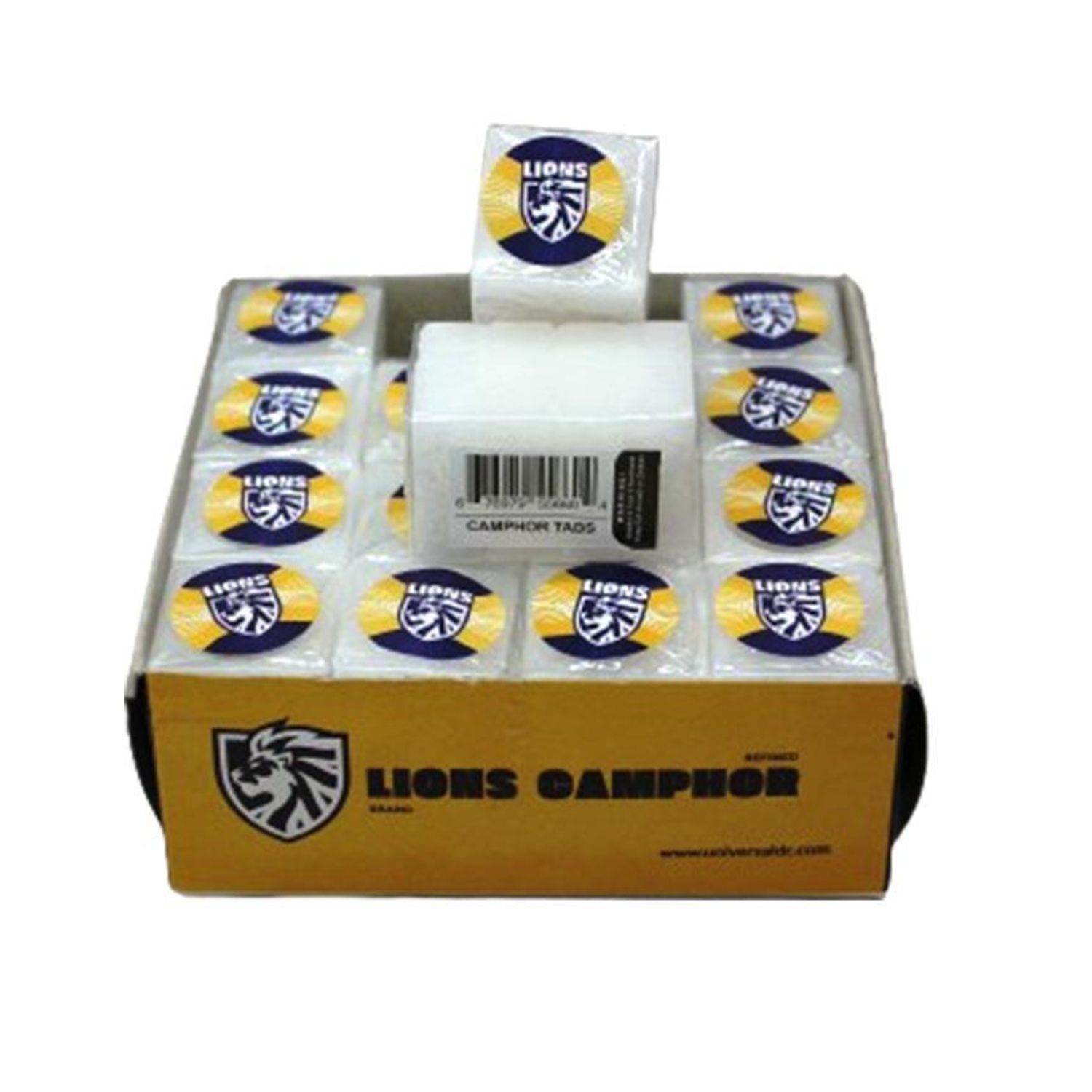 64Ct Camphor Tablet Box {55660] (12/cs)