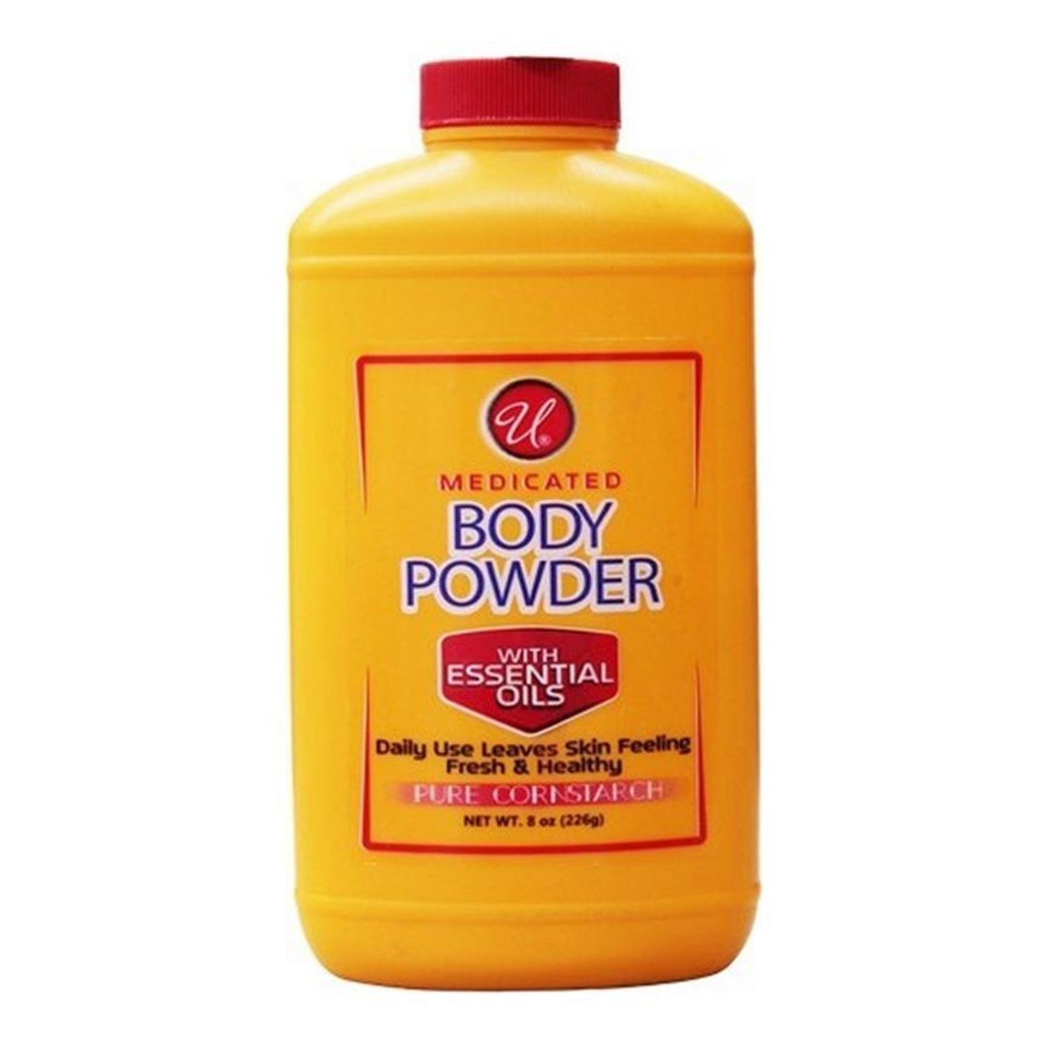 8Oz Medicated Cornstarch Body Powder {55564} (12/cs)