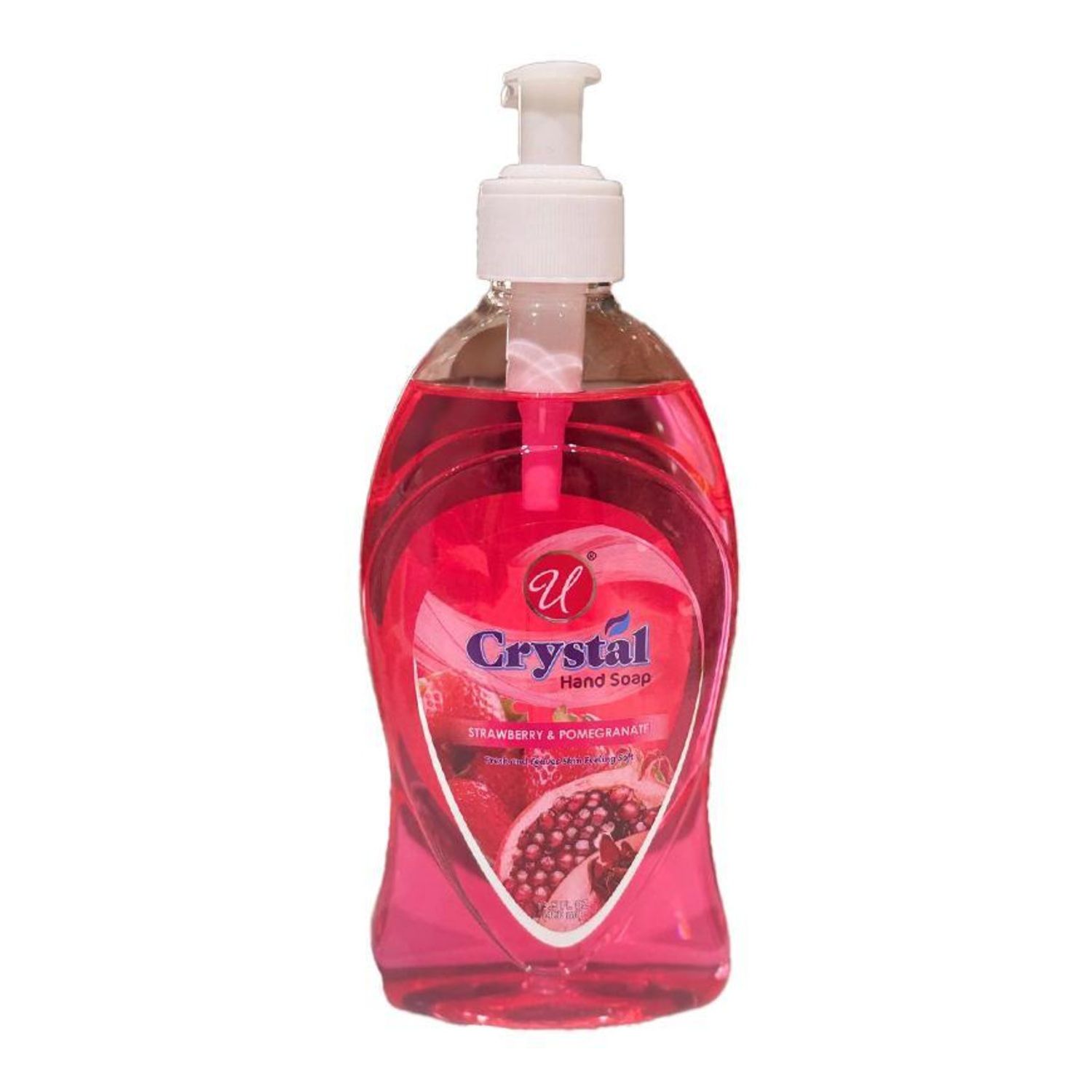 13.5Oz Clear Hand Wash Strawberry&amp;Pomegranate {83013} (12/cs)