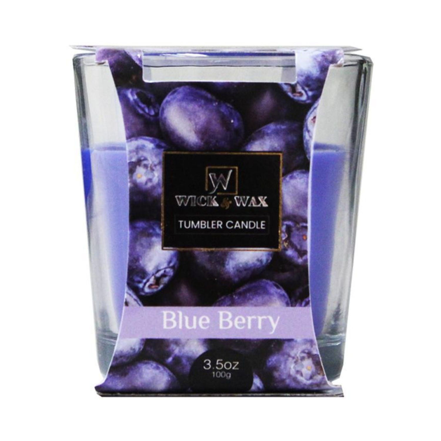 3.5Oz Tumbler Candle Blue Berry {96038} (12/cs)