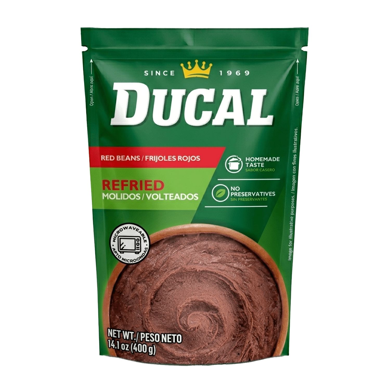 14.1oz Ducal Red Beans (18/cs)