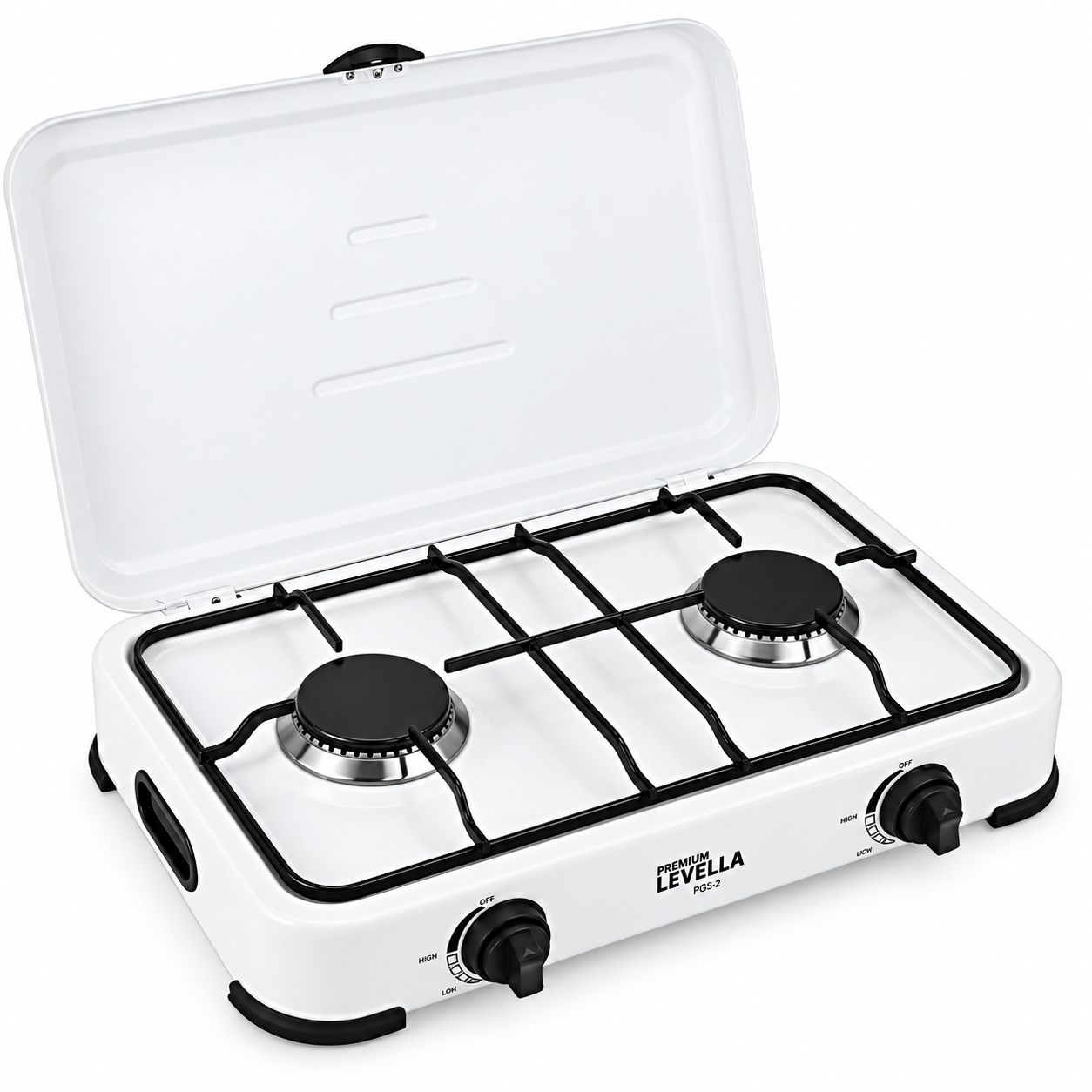 Portable Gas Stove 2 Burner (4/cs)