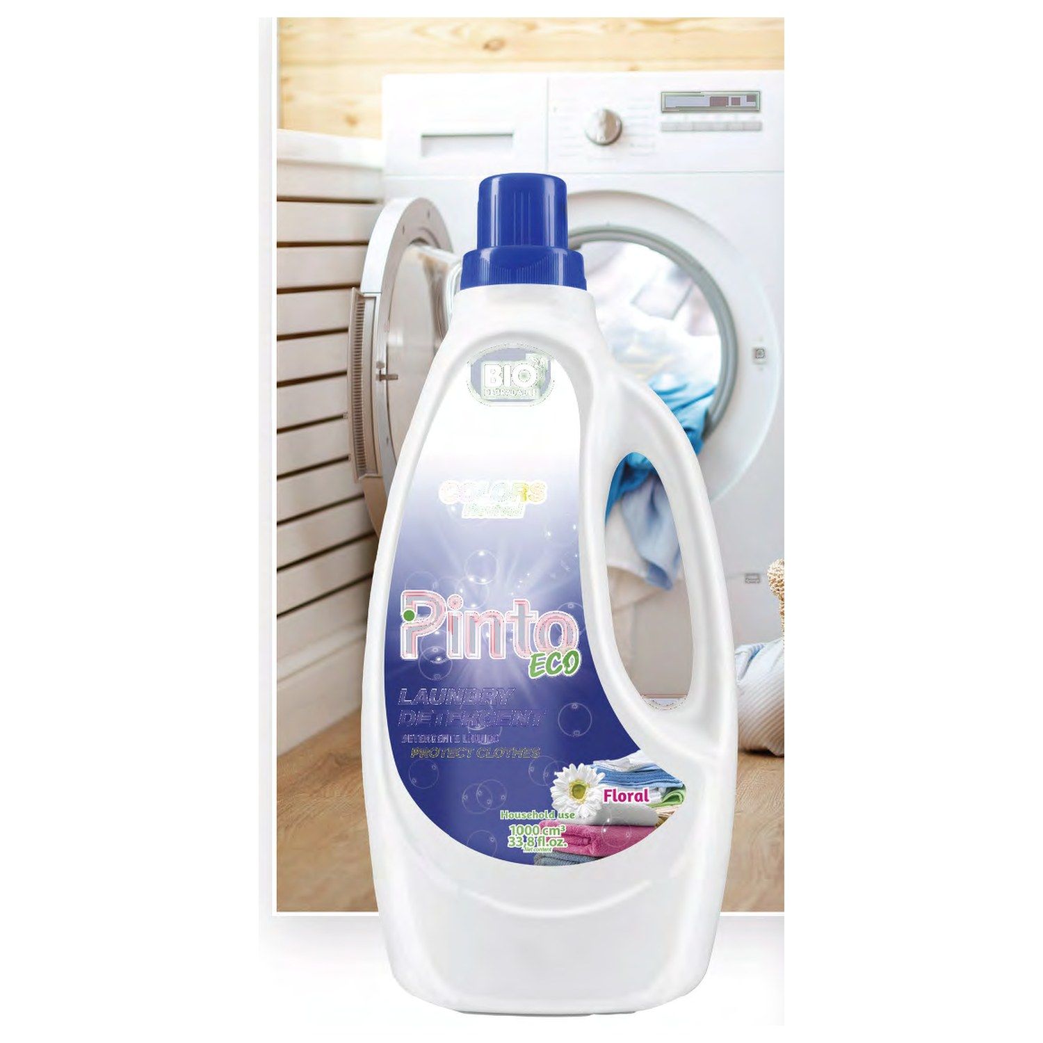 Eco Floral Laundry Detergent X 1000Ml {141727} (12/cs)