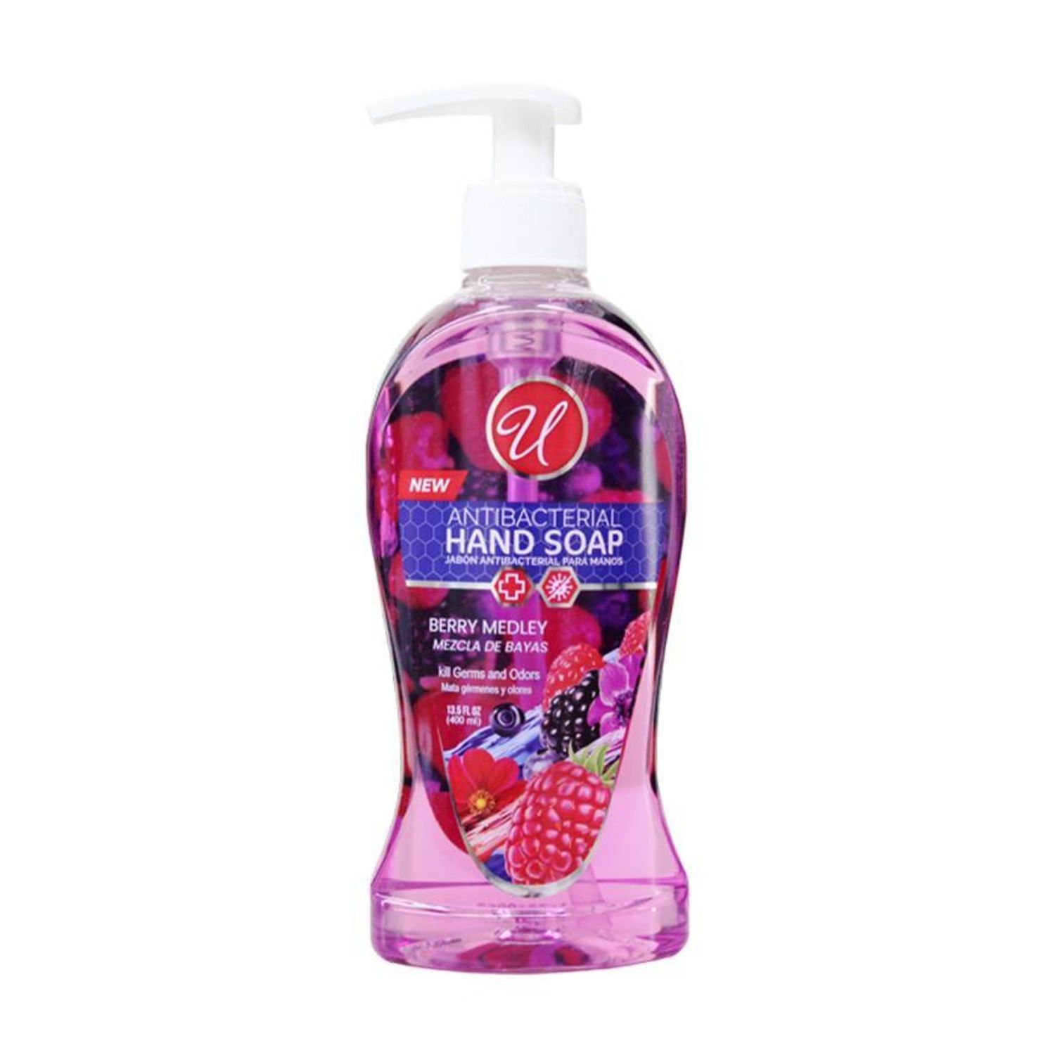 13.5Oz Anti-Bacterial Hand Wash Berry Medley {82743} (12/cs)