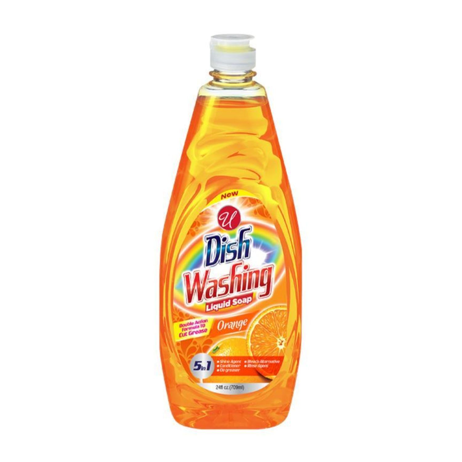 24Oz Dish Washing Liq Orange {10004} (12/cs)