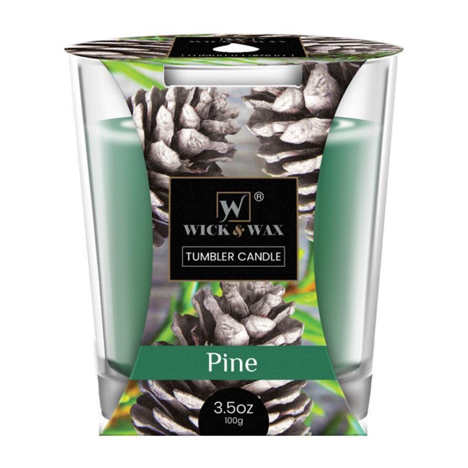 3.5Oz Tumbler Candle Pine {86040} (12/cs)